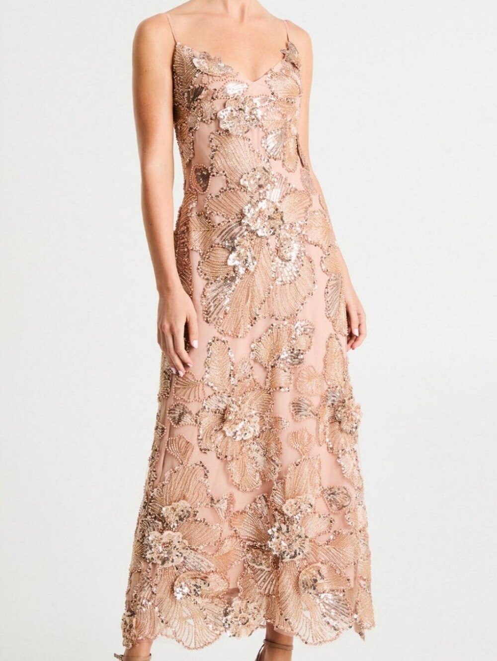 Helsi Samantha sequin sleeveless gown dress